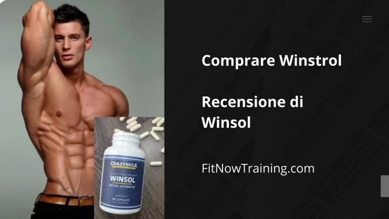 Comprare Winstrol – Recensione di Winsol