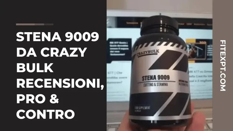 Stena 9009 da Crazy Bulk Recensioni, Pro & Contro