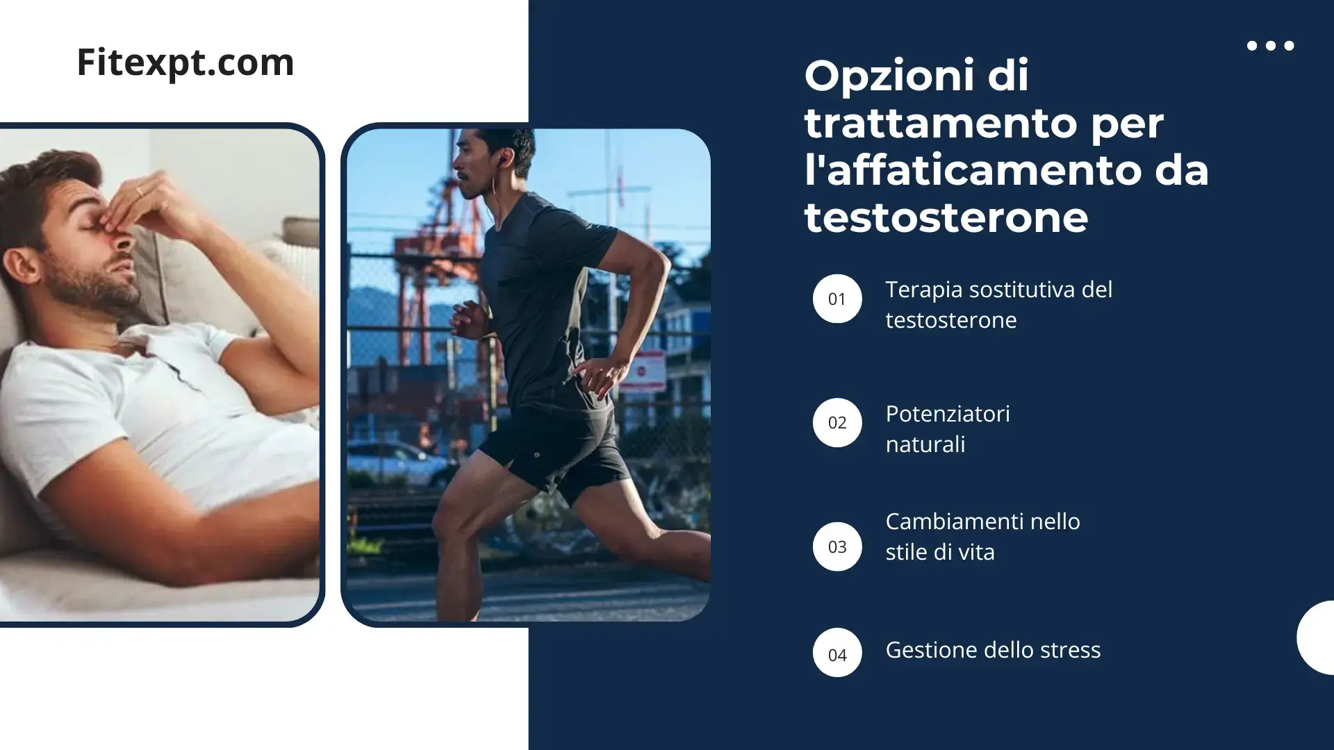 Fatica cronica e basso livello di testosterone