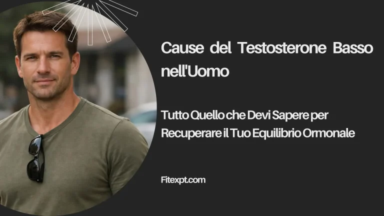 Cause del Testosterone Basso nell'Uomo